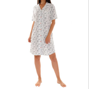 CHEMISE DE NUIT BOUTONNEE NELLA - CHRISTIAN CANE