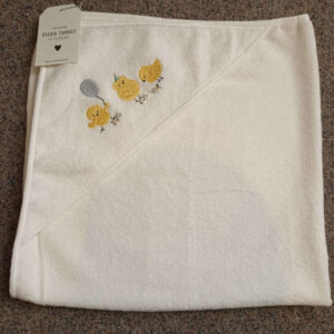 CAPE DE BAIN BEBE POUSSIN PIOU - SYLVIE THIRIEZ