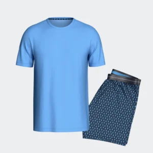 PYJAMA HOMME D'ETE - BLEU - IMPETUS