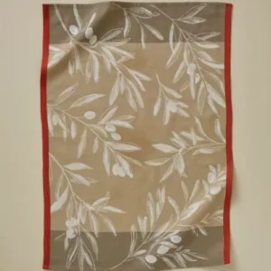 TORCHON BRIN D'OLIVIER NATUREL - SYLVIE THIRIEZ