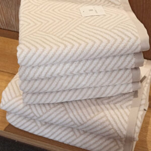 SERVIETTE DE TOILETTE VIBRA - BEIGE - LASA