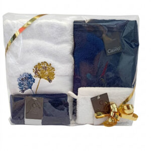 ENSEMBLE 2 SERVIETTES DE TOILETTE - AGATHE