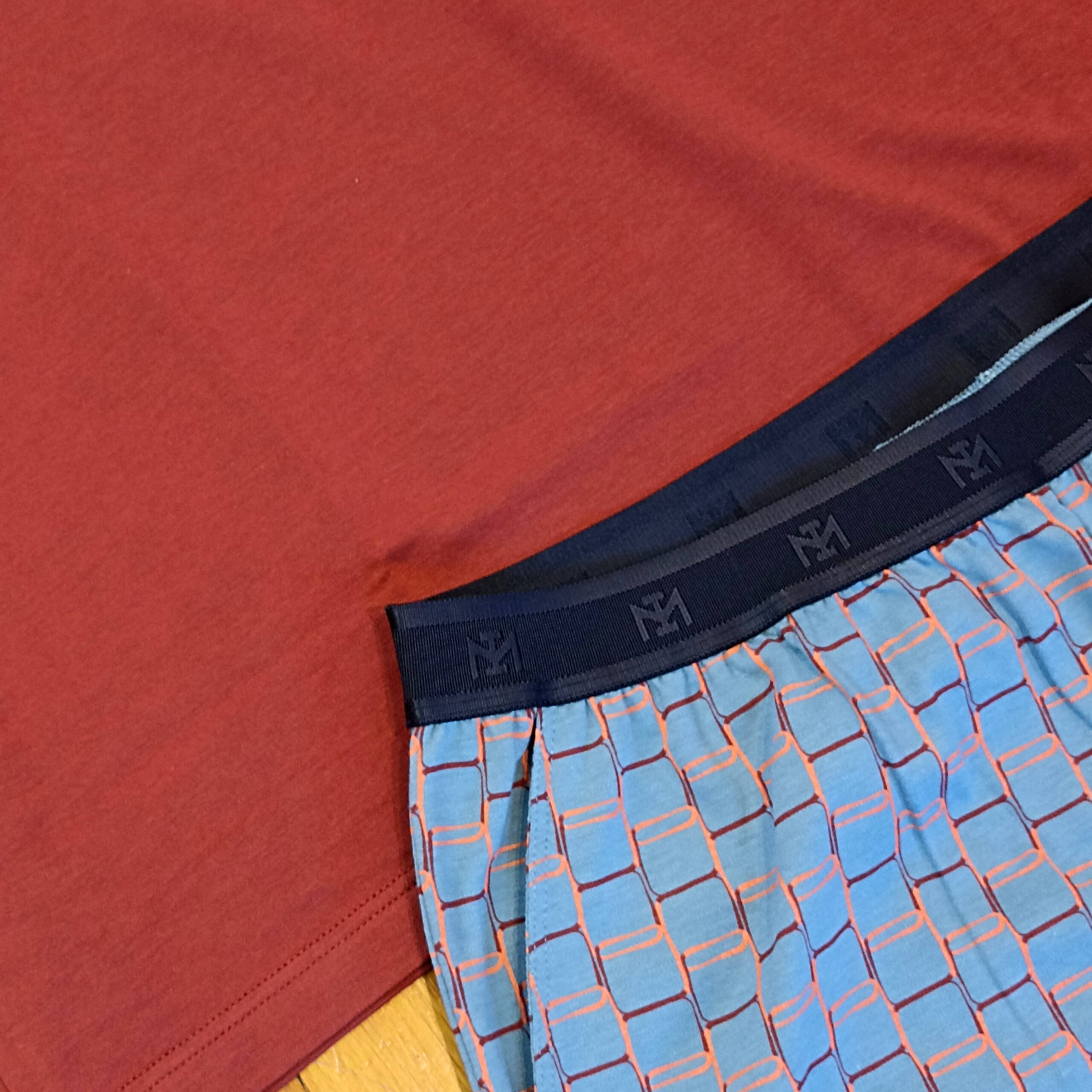 TENUE D'INTERIEUR HOMME BRIQUE - IMPETUS – Image 3