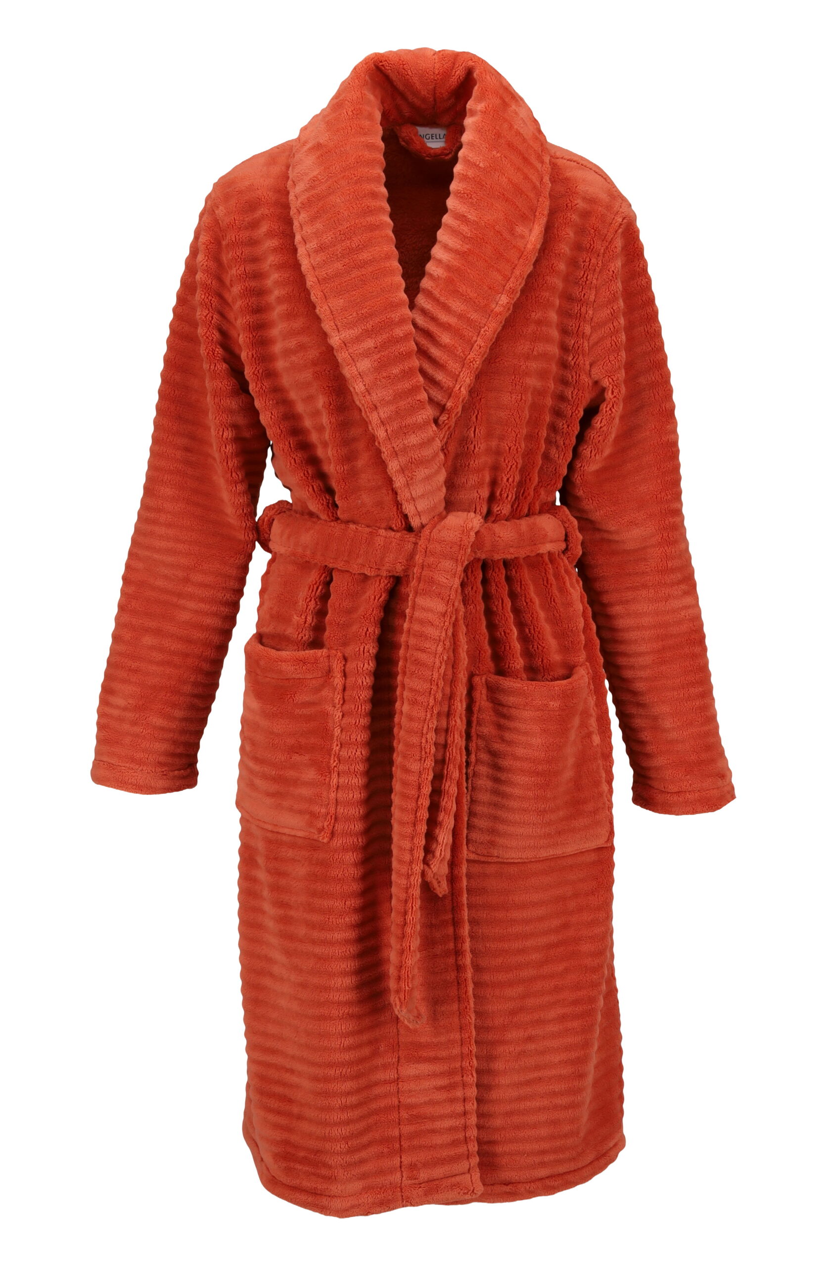 PEIGNOIR MICROFIBRE - BRIQUE - RINGELLA – Image 2